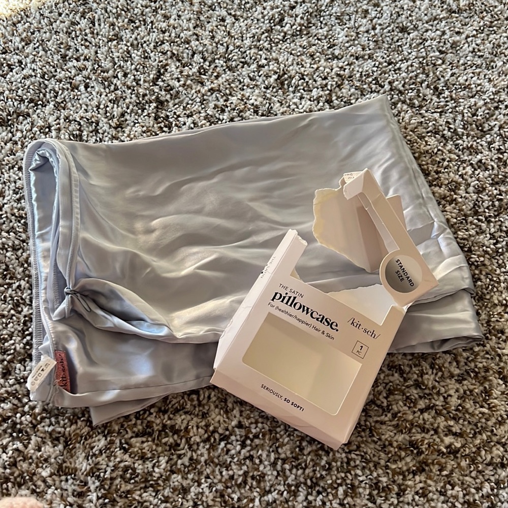 Satin pillow case